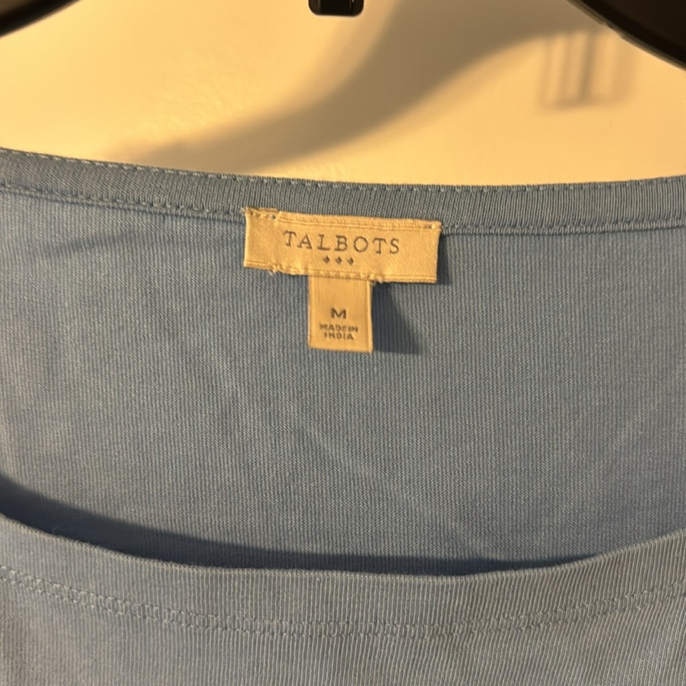 Blue Talbots Shirt - Picture 3 of 4